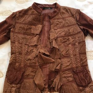 Roberto Cavalli Leather Shirt